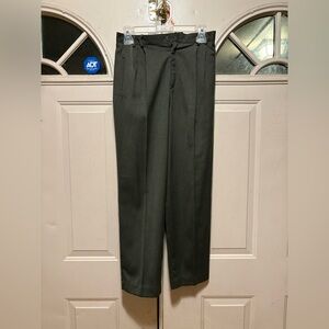 Men's Dress Pants - Dark Olive Green